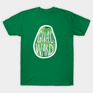 GUACward - funny avocado pun T-Shirt